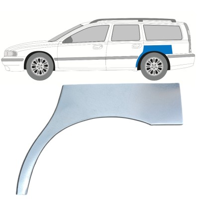 Reperaturka błotnika tylnego do Volvo S70 V70 2000-2007 / Lewa 17212