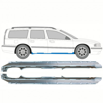 Reperaturka progu do Volvo V70 2000-2007 / Lewa+Prawa / Zestaw 10344