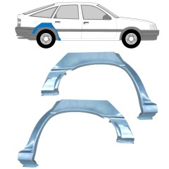 Reperaturka błotnika tylnego do Opel Vectra A Cavalier 1988-1995 / Lewa+Prawa / Zestaw 11210