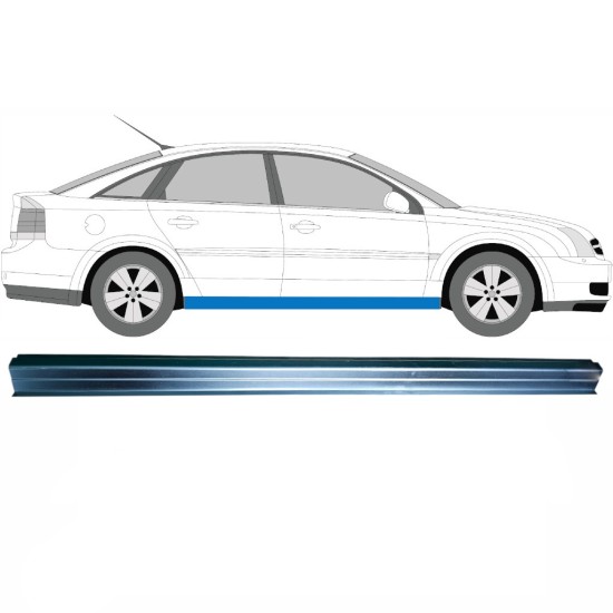 Reperaturka progu część dolna do Opel Vectra C 2002-2009 / Lewa = Prawa (symetryczny) 16097