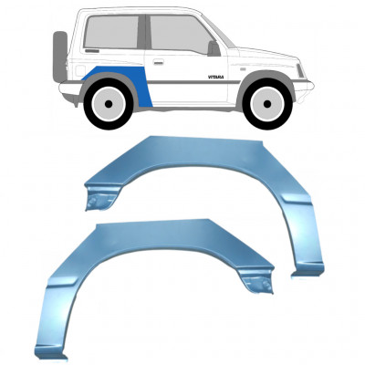 Reperaturka błotnika tylnego do Suzuki Vitara 1988-1998 / Lewa+Prawa / Zestaw 9426