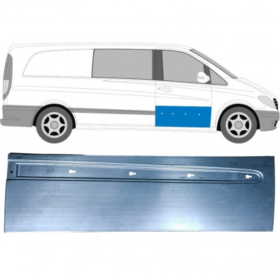 Reperaturka drzwi przednich do Mercedes Vito W639 2003-2014 / Prawa 12911