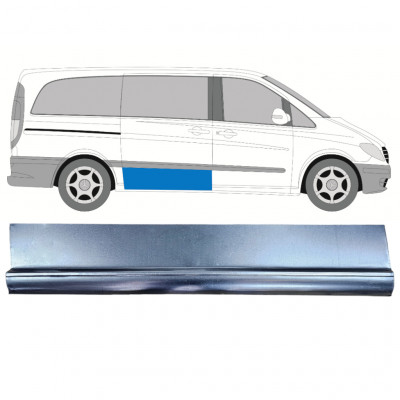 Reperaturka drzwi przesuwnych do Mercedes Vito 2003-2014 / Prawa 12045