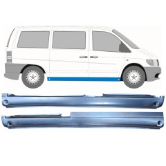Pełny próg do Mercedes Vito I W638 1996-2003 / Lewa+Prawa / Zestaw 9474