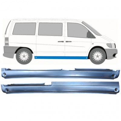 Reperaturka progu do Mercedes Vito 1996-2003 / Lewa+Prawa / Zestaw 9474