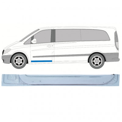 Reperaturka drzwi przednich wewnętrzna do Mercedes Vito 2003-2014 / Lewa 12643