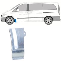 Reperaturka błotnika przedniego do Mercedes Vito W639 2003-2014 / Lewa 16810