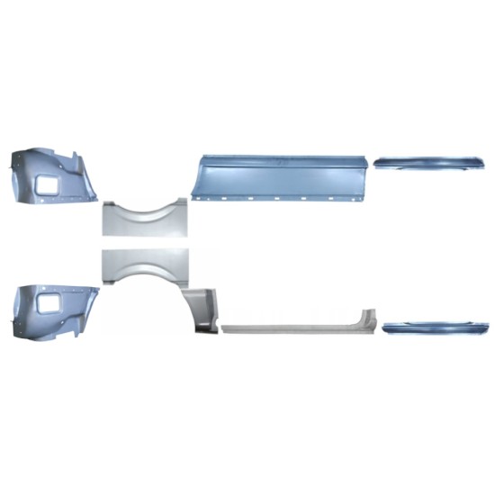 Zestaw reperaturek do Mercedes Vito W639 2003-2014 / Lewa+Prawa / 14788