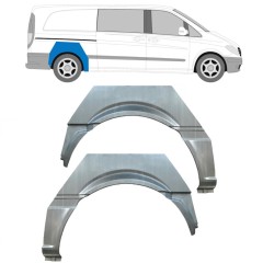 Reperaturka błotnika tylnego do Mercedes Vito W639 2003-2014 / Lewa / Prawa / Lewa+Prawa / Zestaw 12917