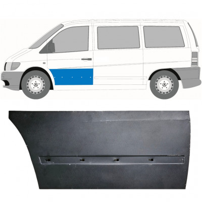 MERCEDES VITO 1996-2003 REPERATURKA DRZWI PRZEDNICH PANEL NAPRAWCZY / LEWA STRONA