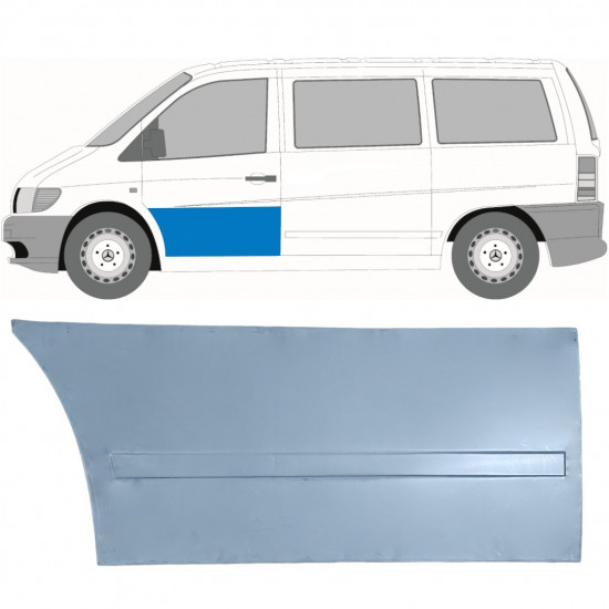 Reperaturka drzwi przednich do Mercedes Vito 1996-2003 / Lewa 11994