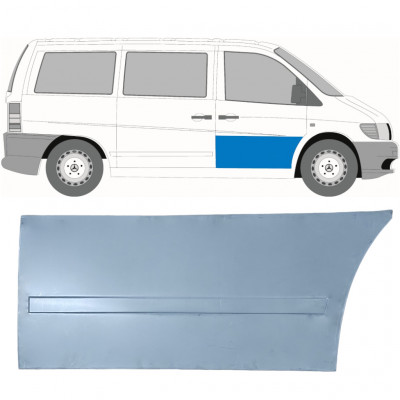 MERCEDES VITO 1996-2003 REPERATURKA DRZWI PRZEDNICH PANEL NAPRAWCZY / PRAWA STRONA