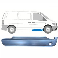 Reperaturka progu przedniego do Mercedes Vito I W638 1996-2003 / Prawa 8831