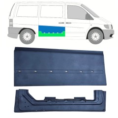 Reperaturka drzwi przesuwnych wewnętrzna + zewnętrzna do Mercedes Vito I W638 1996-2003 / Prawa / Zestaw 11993