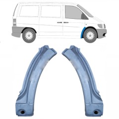 Reperaturka nadkola przedniego do Mercedes Vito I W638 1996-2003 / Lewa+Prawa / Zestaw 9787
