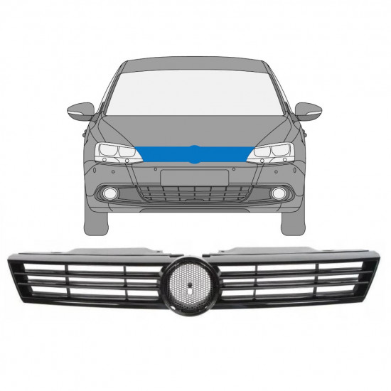 VOLKSWAGEN JETTA 2010-2015 GRILL PRZEDNI