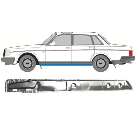 Reperaturka progu wewnętrzna do Volvo 240 1975-1993 / Lewa 16110