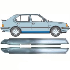 Pełny próg do Volvo 340 360 1975-1991 / Lewa+Prawa / Zestaw 10768