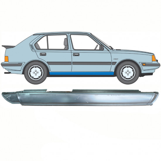 Reperaturka progu do Volvo 340 360 1975-1991 / Prawa 10766