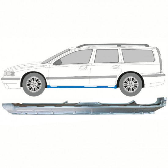 Reperaturka progu do Volvo V70 2000-2007 / Lewa 8663