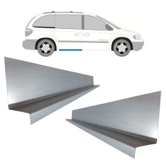 Reperaturka progu drzwi przesuwnych wewnętrzna do Chrysler Voyager 2000-2008 / Lewa+Prawa / Zestaw 11194