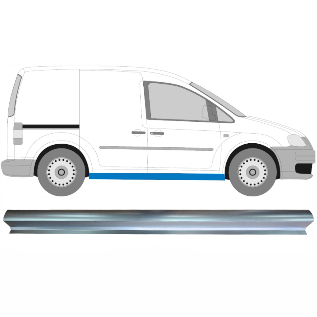 Reperaturka Progu Do Vw Caddy 2004-2015 / Lewa = Prawa (Symetryczny) 7080