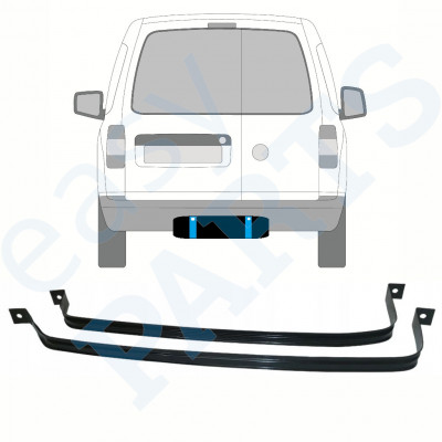 Obejmy zbiornika paliwa do VW Caddy 2004-2015 9391