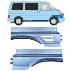 Reperaturka błotnika przedniego do Volkswagen Transporter T4 1996-2003 / Lewa+Prawa / Zestaw 10635