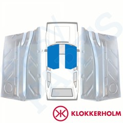Reperaturka podłogi przednia do Volkswagen Golf 1 1974-1985 / Lewa+Prawa / Zestaw 10340