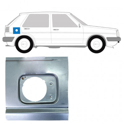VW GOLF 2 1982- ZBIORNIK PALIWA TYLNY PANEL NAPRAWCZY