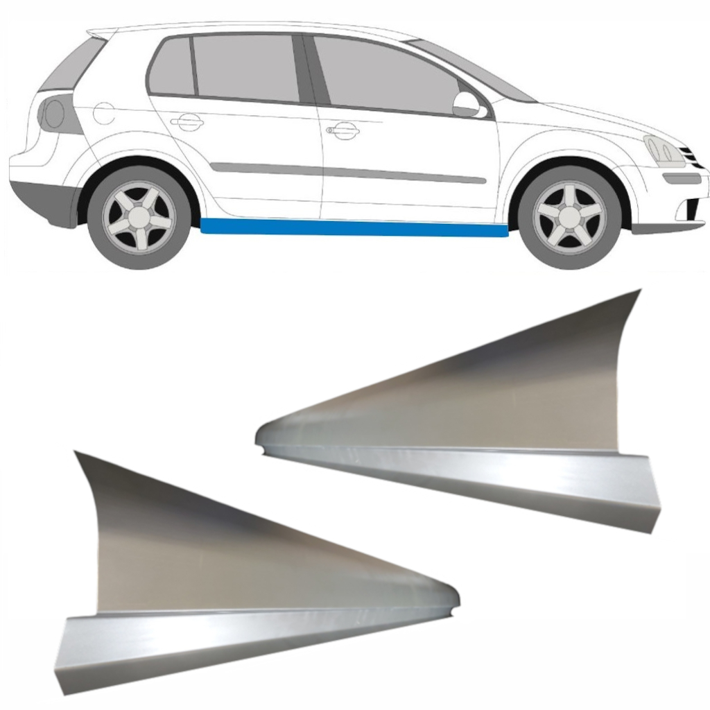 Reperaturka Progu Do Vw Golf 5 2003-2009 / Lewa = Prawa (Symetryczny) / Zestaw 11269