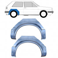 Reperaturka błotnika tylnego do VW Golf 2 1982- / Lewa+Prawa / Zestaw 9626