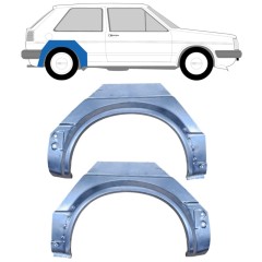 Reperaturka błotnika tylnego do Volkswagen Golf 2 1982-1992 / Lewa+Prawa / Zestaw 9626