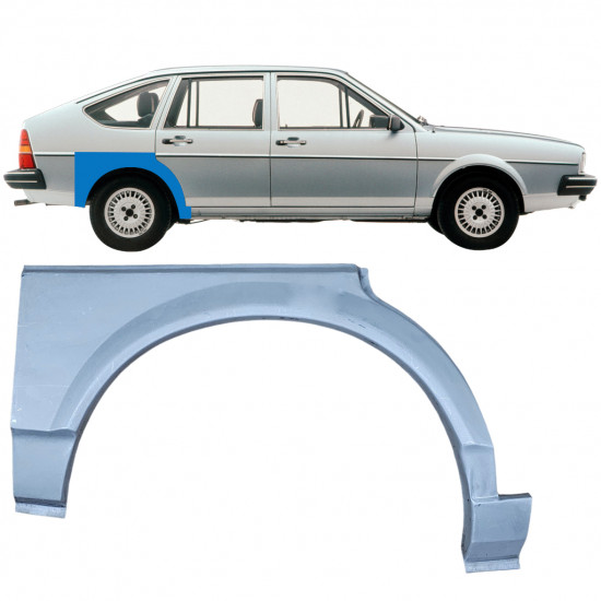 Reperaturka błotnika tylnego do VW Passat B2 1980-1988 / Prawa 8089