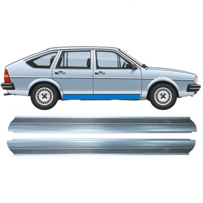 Reperaturka progu do Volkswagen Passat B2 1980-1988 / Lewa = Prawa (symetryczny) / COMBI / SEDAN / HATCHBACK / Zestaw 11262