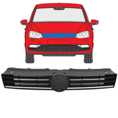 VOLKSWAGEN POLO 2014-2017 GRILL