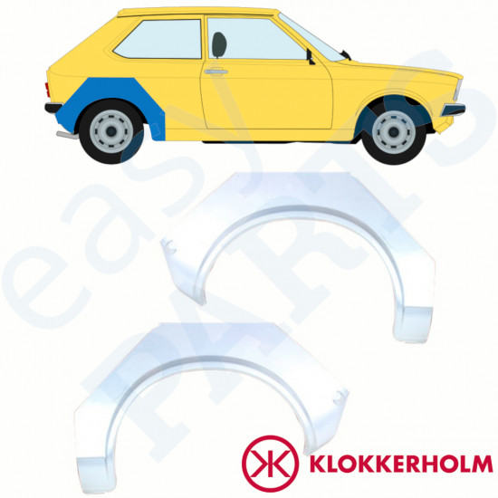 Reperaturka błotnika tylnego do VW Polo 1975-1981 / Zestaw 11085