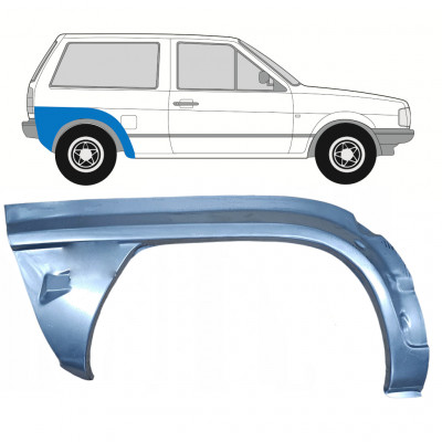 VW POLO 1981-1984 REPERATURKA BŁOTNIKA TYLNEGO / PRAWA STRONA