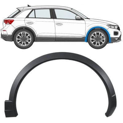 Listwa boczna błotnika przedniego do Volkswagen T-Roc 2017- / Prawa 17027