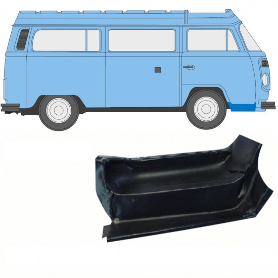 VW T2 1967-1979 REPERATURKA STOPNIA PRZEDNIEGOPANEL NAPRAWCZY / PRAWA STRONA