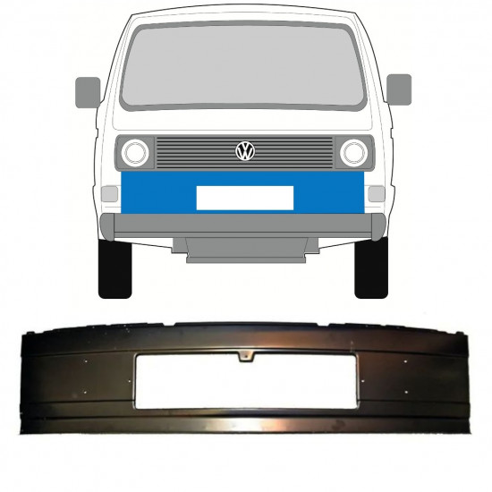 VOLKSWAGEN TRANSPORTER T3 1979-1992 PRZEDNI PANEL