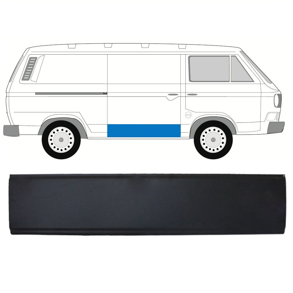 VW T3 1979-1992 REPERATURKA DRZWI PRZESUWNYCH / PRAWA STRONA