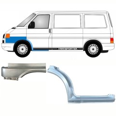 Reperaturka progu + nadkola przedniego + błotnika przedniego do Volkswagen Transporter T4 1996-2003 / Lewa / Zestaw 10042