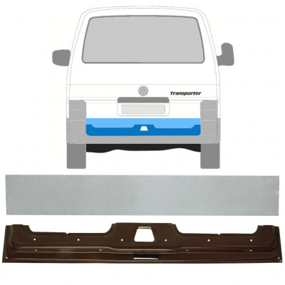 VW T4 1990-2003 KLAPA BAGAŻNIKA WEWNĘTRZNY+ZEWNĘTRZNY PANEL NAPRAWCZY / ZESTAW