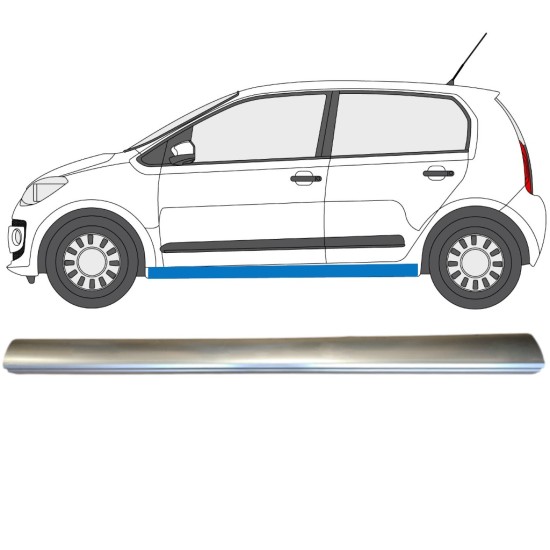 Reperaturka progu część dolna do Volkswagen UP! 2011- / Lewa 14819 Reperaturka progu część dolna do Volkswagen UP! 2011- / Lewa 14819