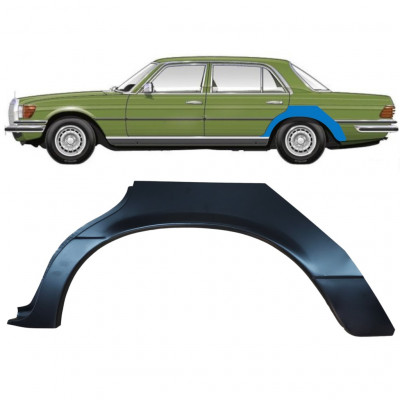 Reperaturka błotnika tylnego do Mercedes S-class 1972-1980 / Lewa 6736