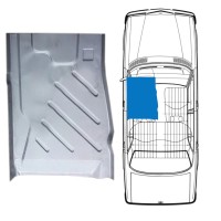 Reperaturka podłogi przednia do Mercedes W123 1975-1985 / Lewa 16047