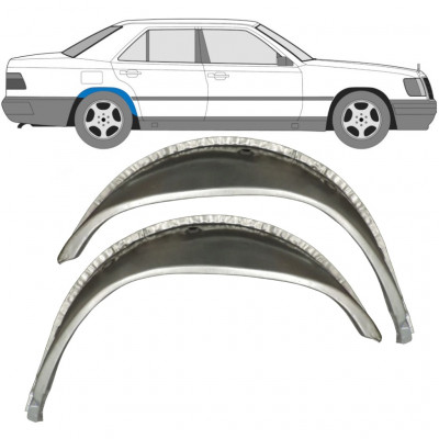 MERCEDES W124 1984- WEWNĘTRZNA REPERATURKA NADKOLA TYLNEGO / ZESTAW