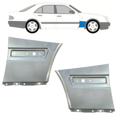 Reperaturka błotnika przedniego do Mercedes E-Class W210 1995-2003 / Lewa+Prawa / Zestaw 14703