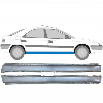 Pełny próg do Citroen Xantia 1993-2001 / Lewa+Prawa / Zestaw 6476